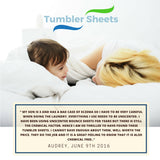Tumbler Sheets, Chemical Free Dryer Sheets Reusable for Over 500 Loads, Anti-Static Hypo-allergenic, Gentle on Clothes and Skin